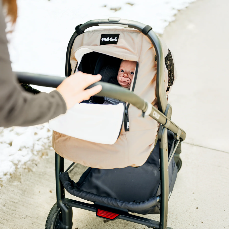 Stormy Winter Car Seat Cover