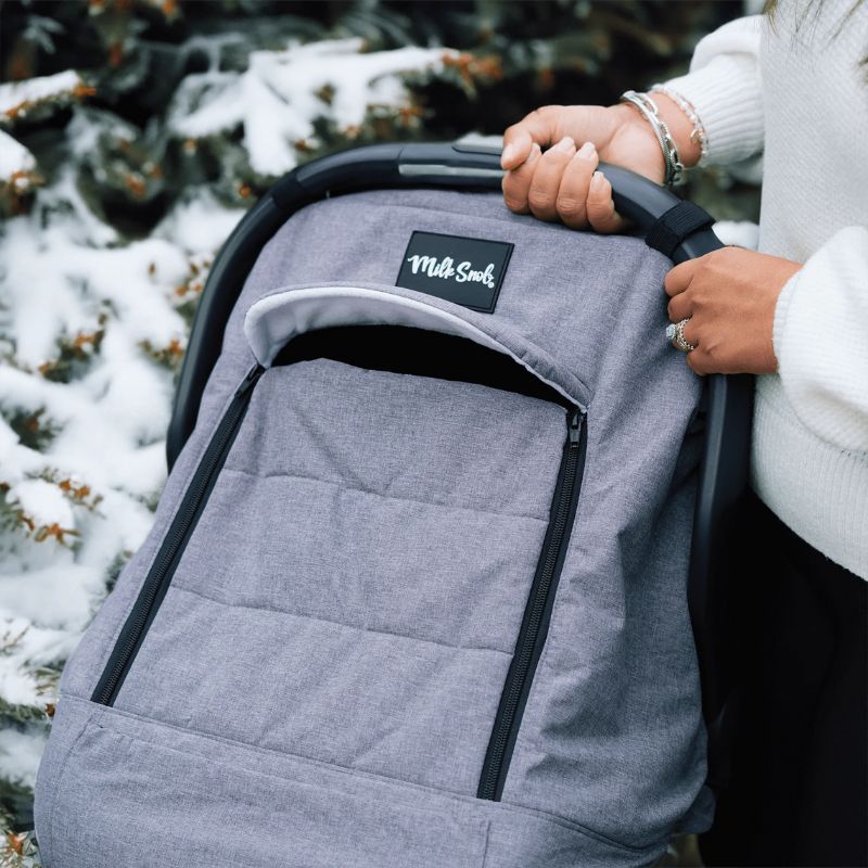 Stormy Winter Car Seat Cover