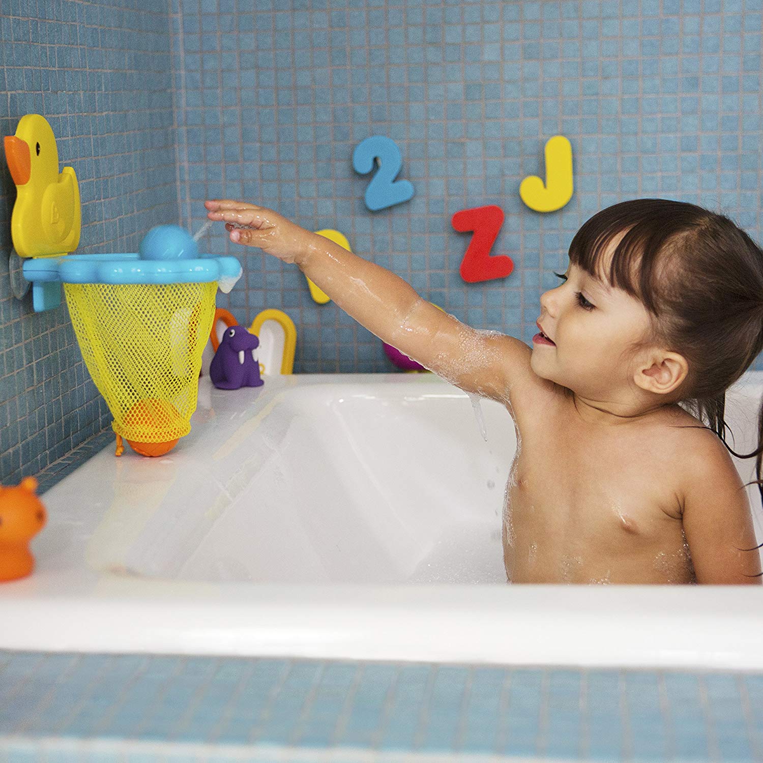 Floating Fill and Spill Bath Toy, Snuggle Bugz