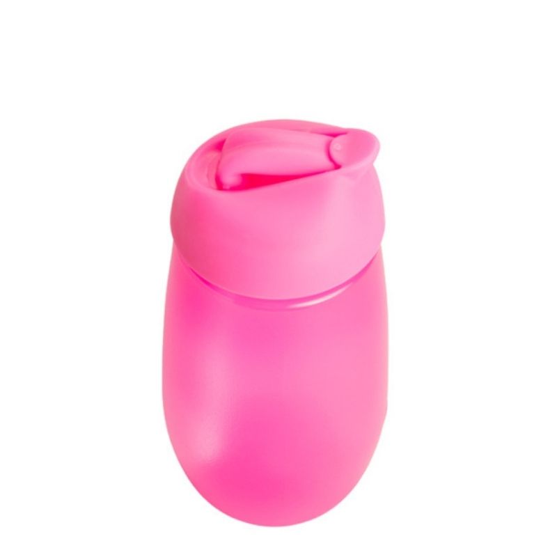 Simple Clean Straw Cup 10oz Pink