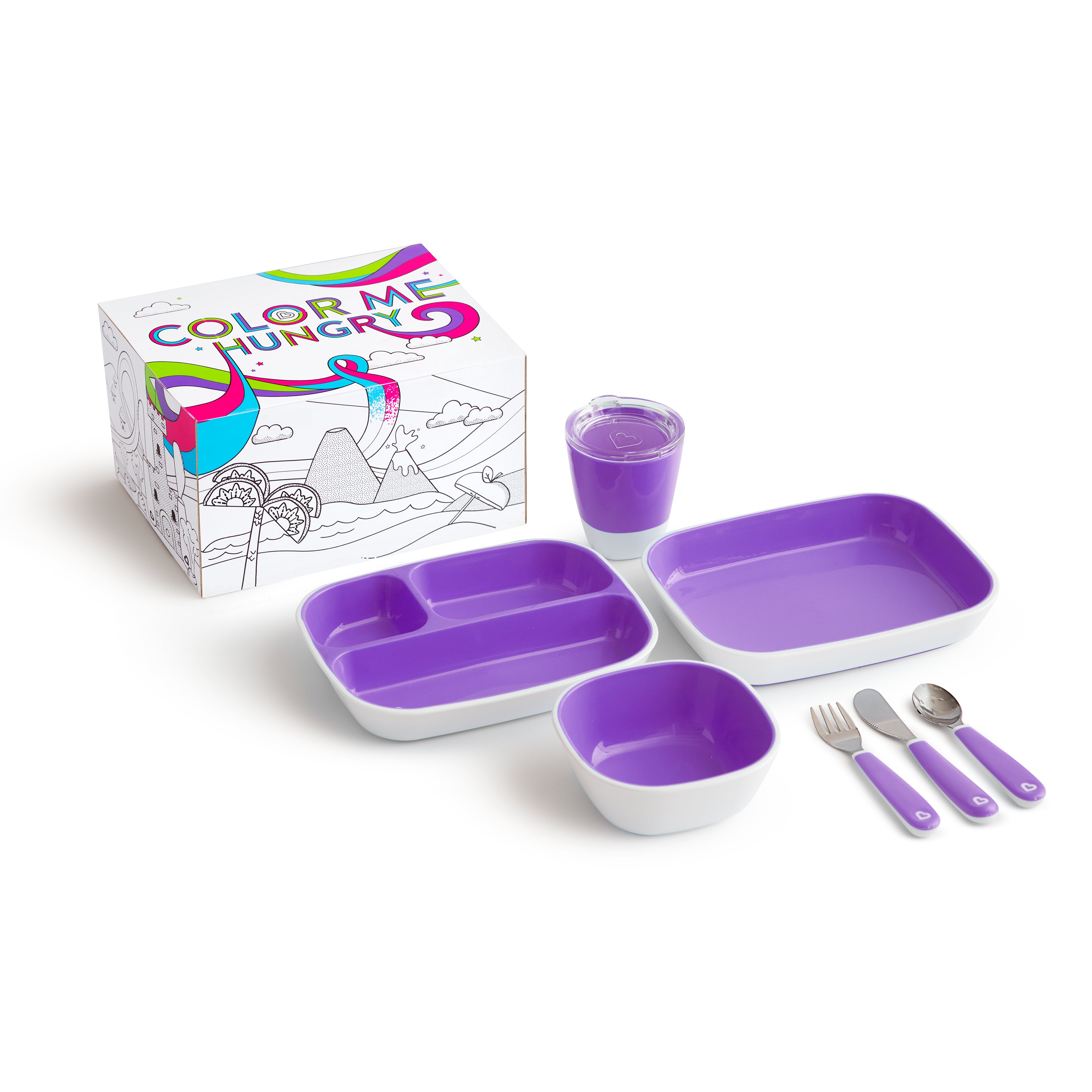 Colour Me Hungry Toddler Dining Sets