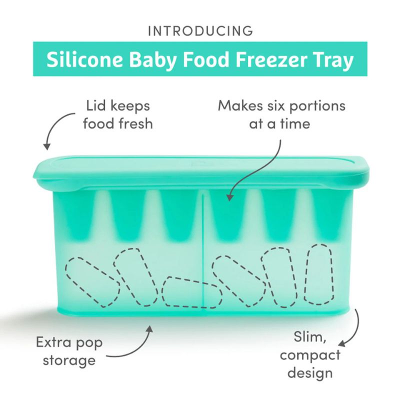 Silicone Baby Food Freezer Tray
