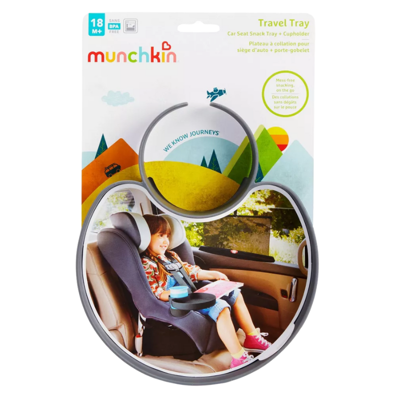 Car Seat Toddler Travel Snack Tray