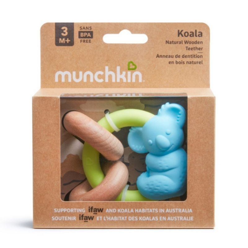 WildLove Koala Natural Wooden Teether