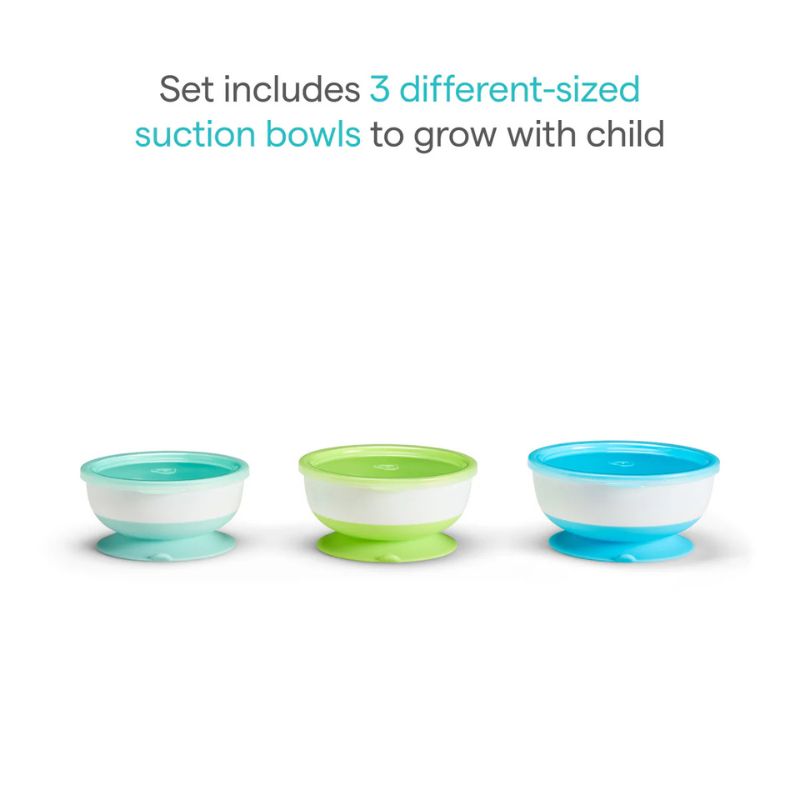 Stay Put Suction Bowls & Lids