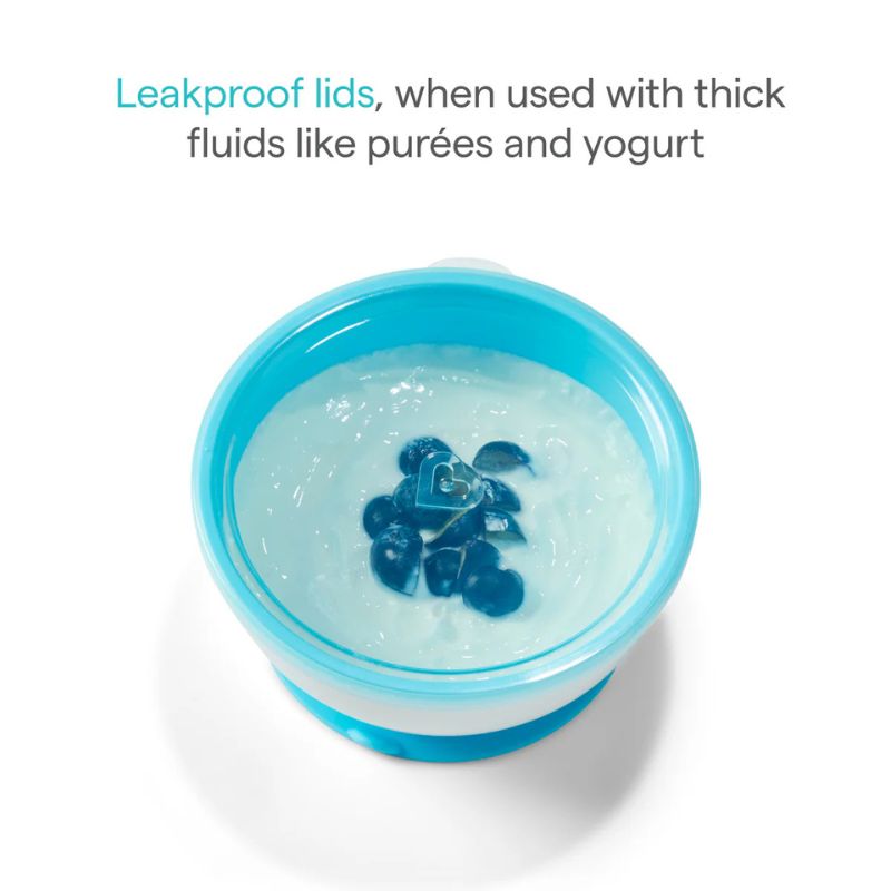 Stay Put Suction Bowls & Lids