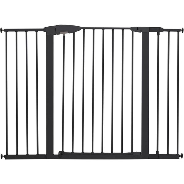 Easy Close XL Gate - Dark Gray | Snuggle Bugz | Canada's Baby Store