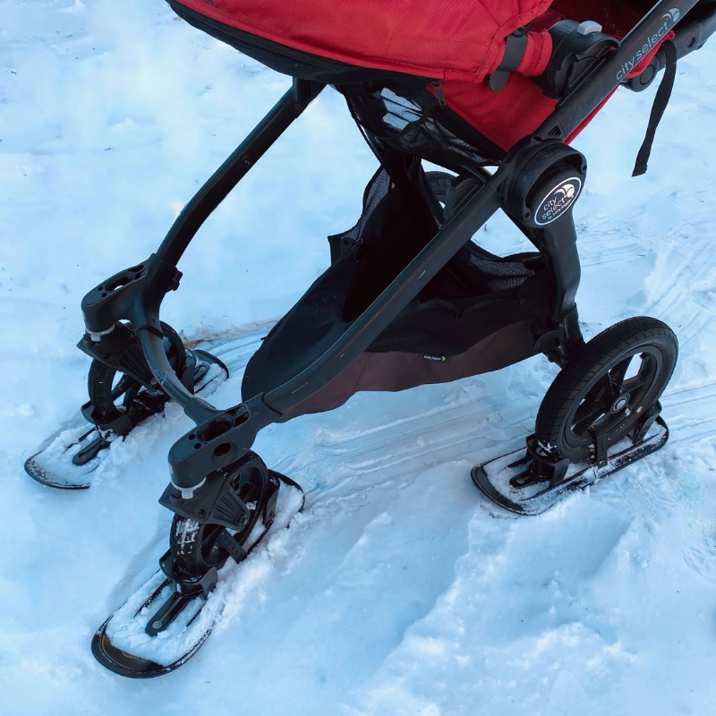 cybex ski attachment PremiumSki Stroller Skis | Snuggle Bugz