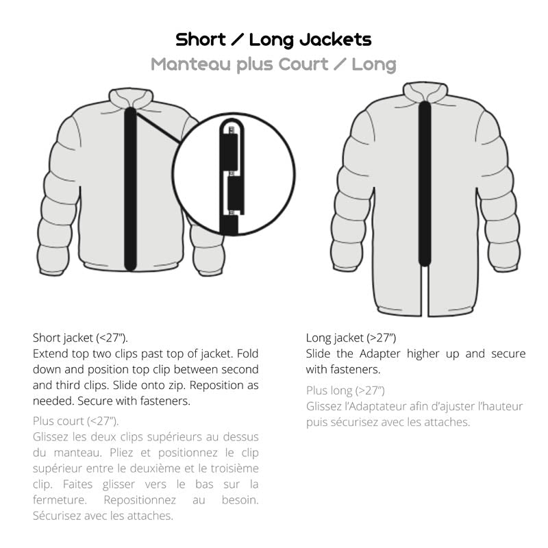 Clip-in BellyCoat Jacket Extension