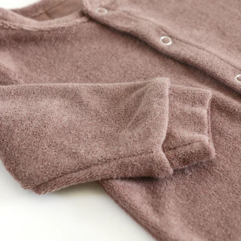 Terry Sleepsuit Mocha