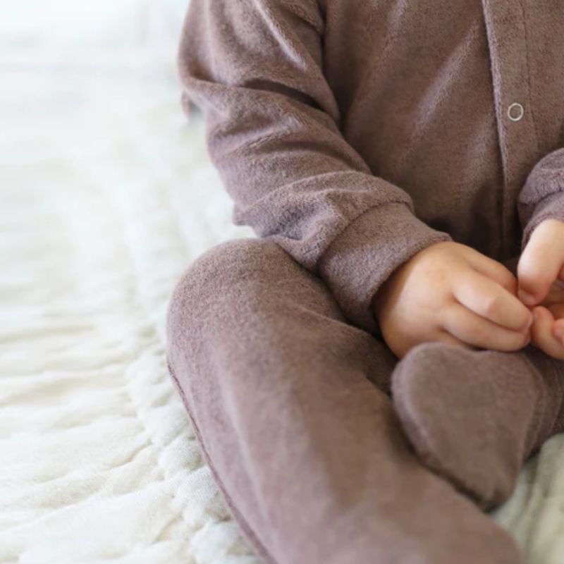 Terry Sleepsuit Mocha