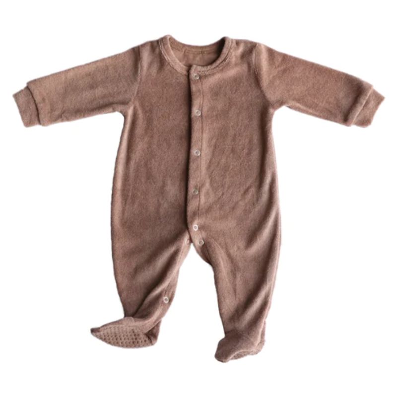 Terry Sleepsuit Mocha