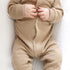 Waffle Sleepsuit Cream