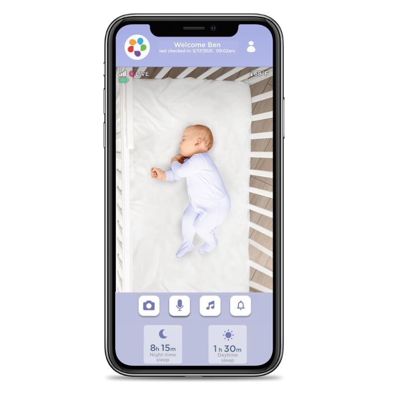 Nursery Pal Crib Edition Baby Monitor 