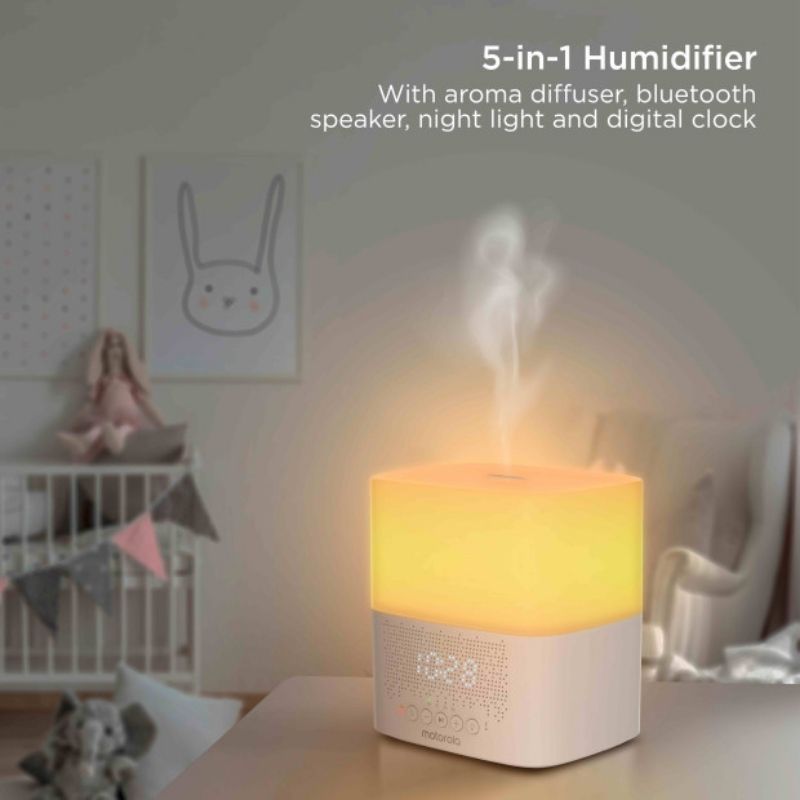 Soft Glow Aroma Humidifier Speaker