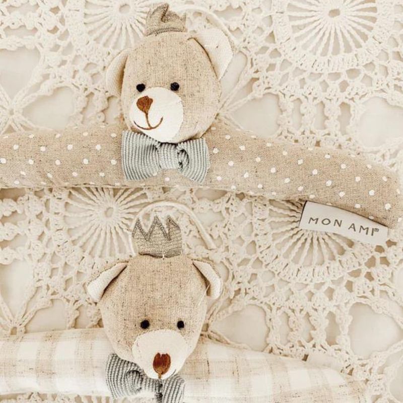 Bear Prince Padded Hangers - 2 Pack