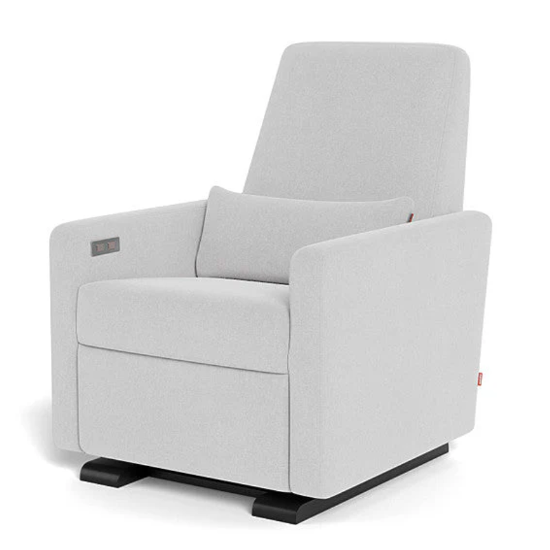 Grano Motorized Recliner by Monte Designs at $2395! Shop now at Nestled by Snuggle Bugz for Gliders.