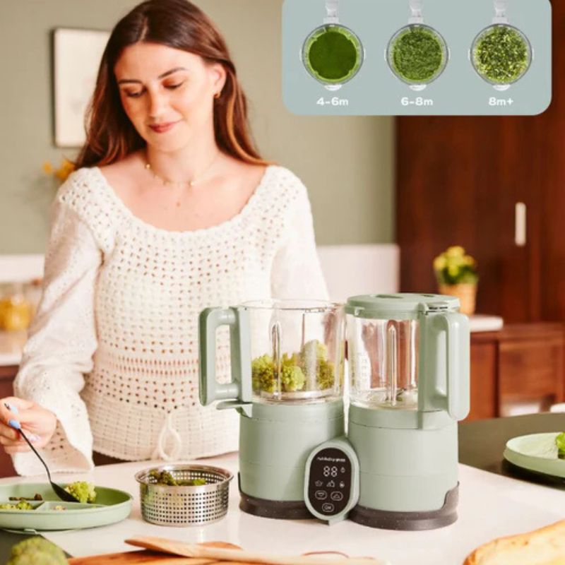 Robot culinaire pour bébé en verre Duo Meal