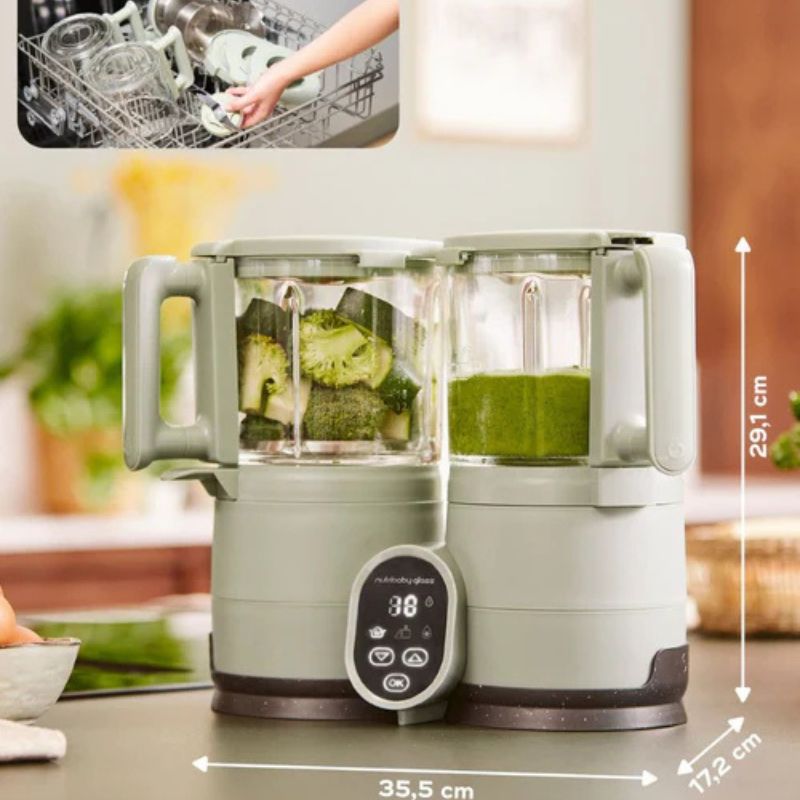 Robot culinaire pour bébé en verre Duo Meal