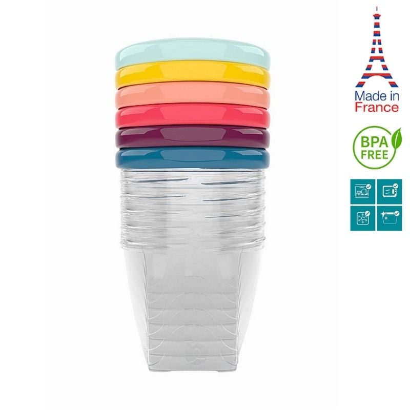 Leak Proof Baby bowls - 6 Pack