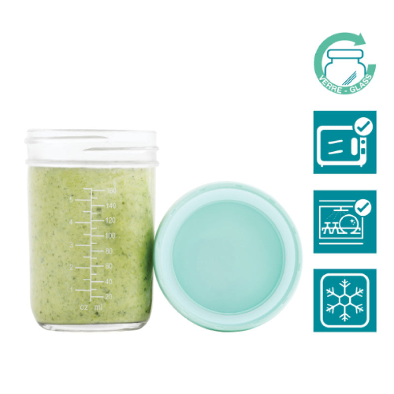 Contenants de conservation des aliments en verre Babybols