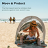 Moov & Protect Anti-UV Cooling Beach Tent