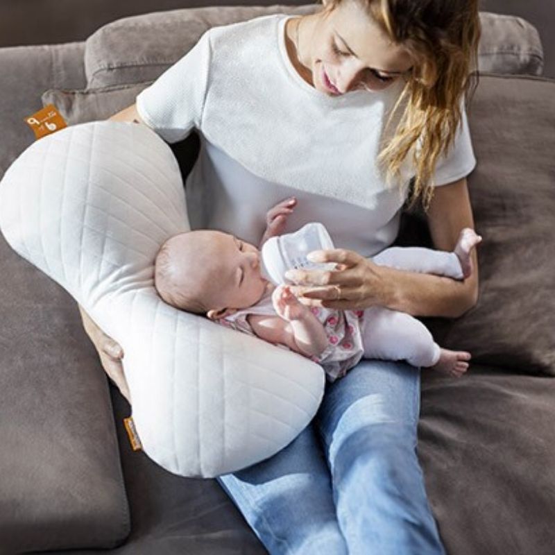 Mom & B Pregnancy Pillow Soft White