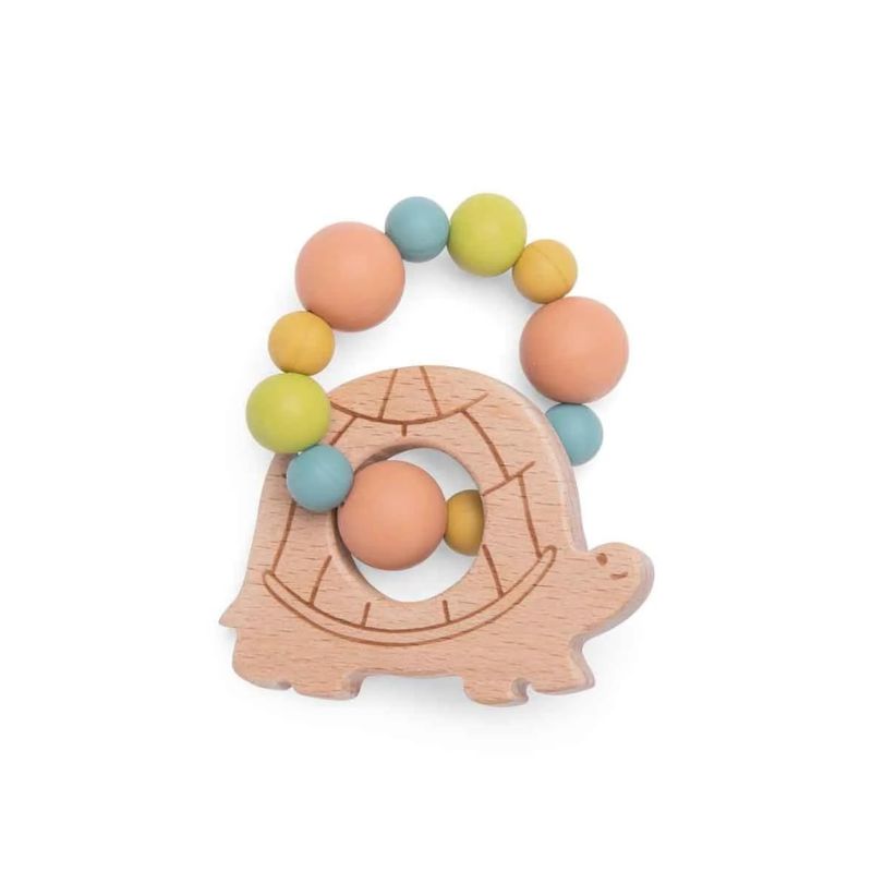 Trois Petit Lapins Turtle Teething Ring