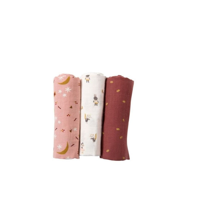 Muslin Square - Pack of 3 