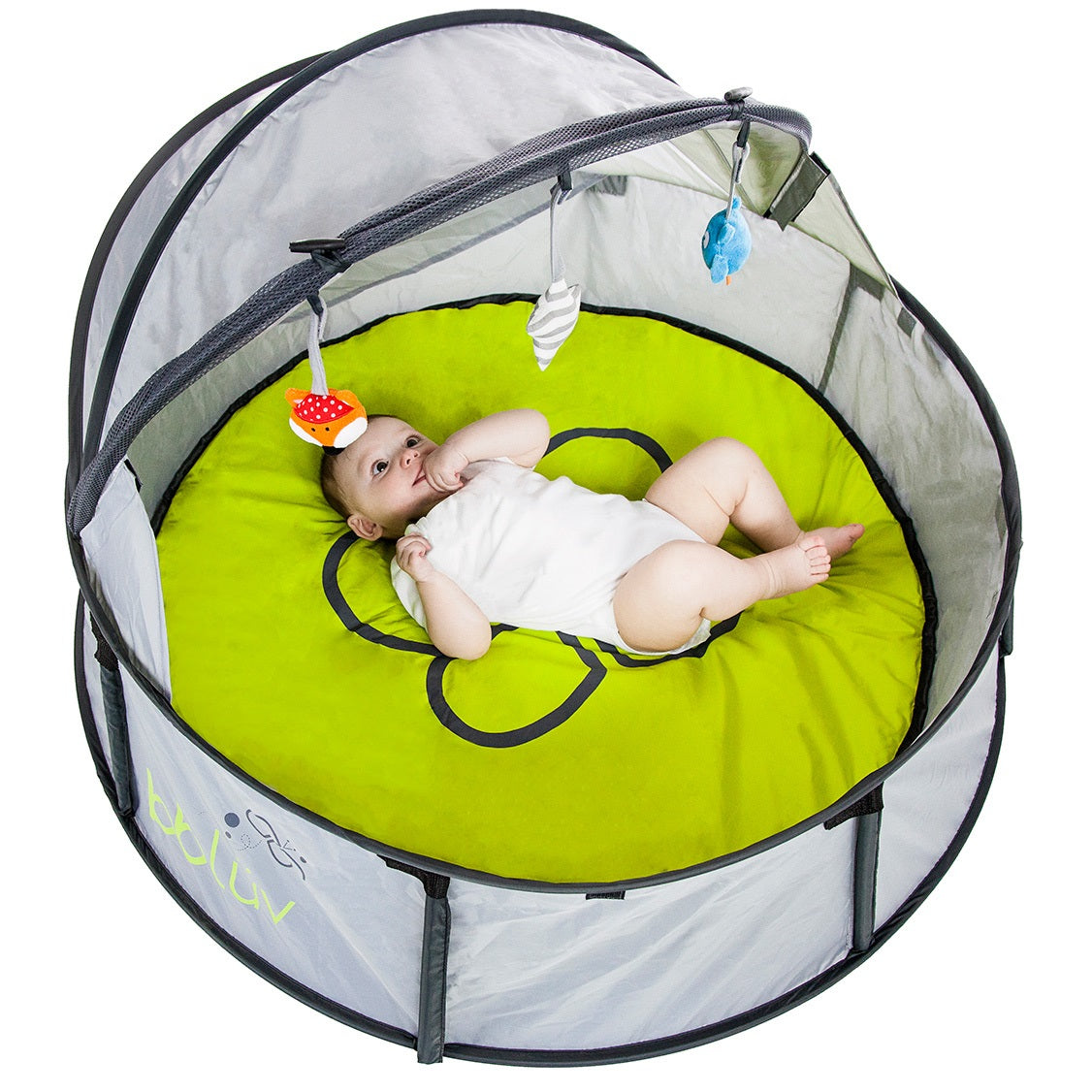 Nido 2-in-1 Travel Bed & Play Tent uniq