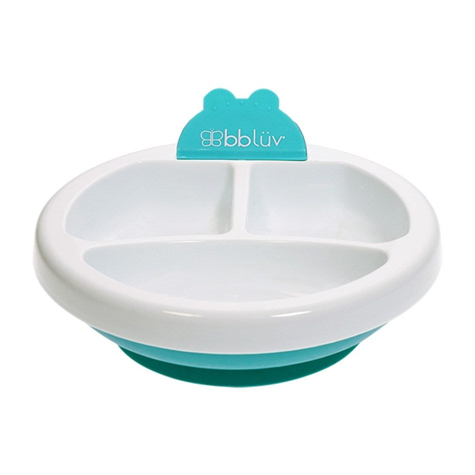 Platö-Warm Feeding Plate aqua