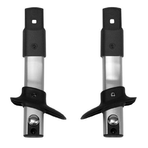 City Select Second Seat Pegs silver