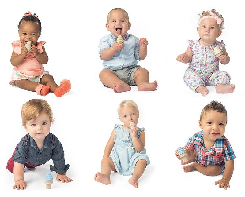 Ice Cream Cone Teethers
