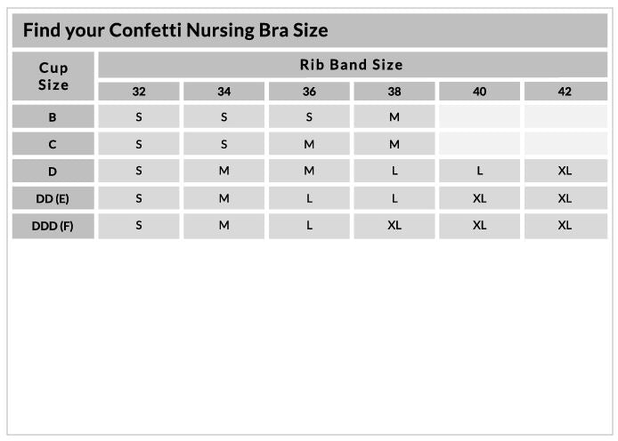 Confetti Nursing Bra