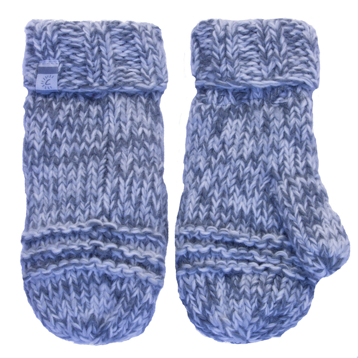 Mom Knit Mitt grey