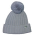 Pom Knit Hat grey