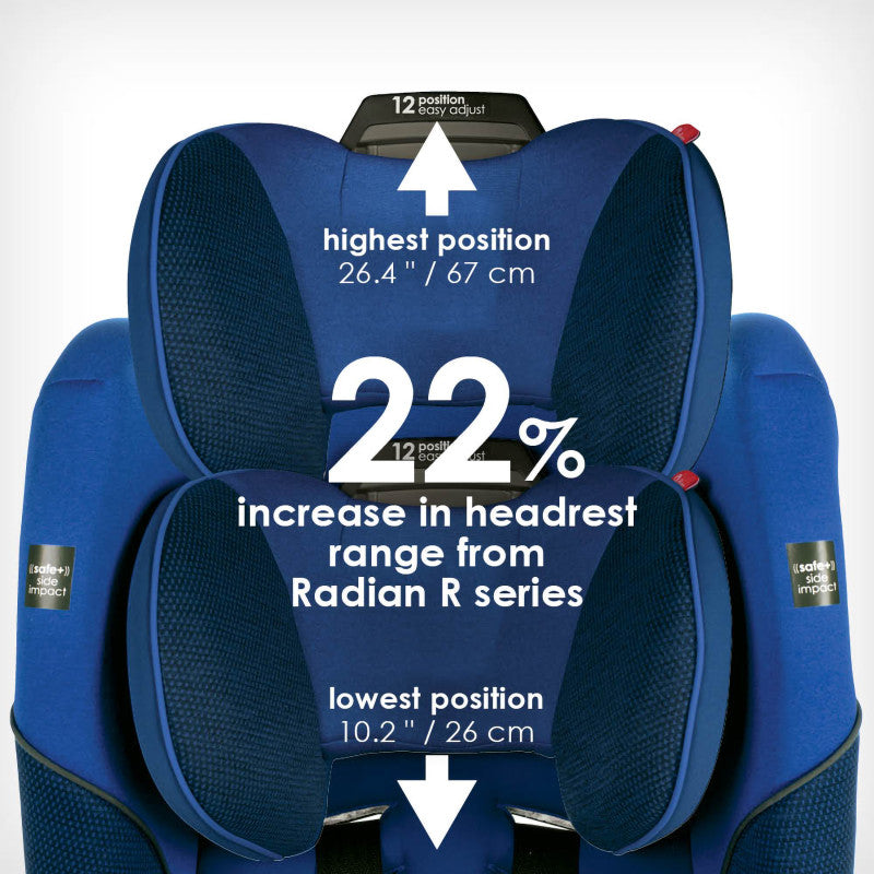 Radian 3 QXT All-In-One Convertible Car Seat Blue Sky