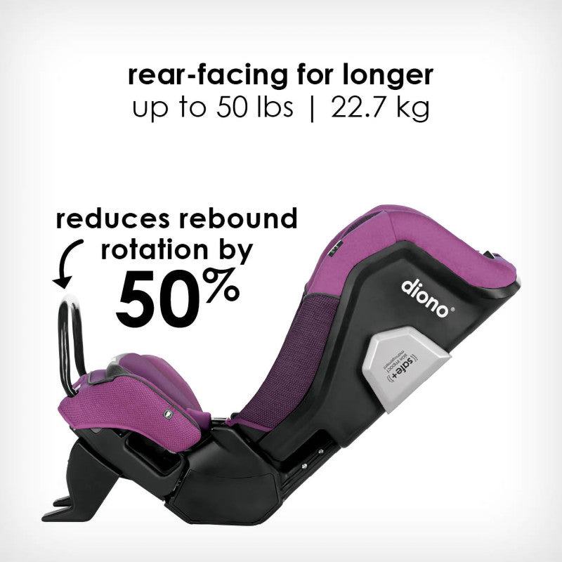 Radian 3 QXT All-In-One Convertible Car Seat Purple Plum