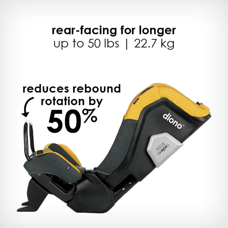 Radian 3 QXT All-In-One Convertible Car Seat Yellow Mineral