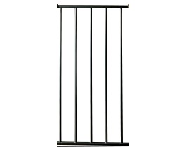 12.5 Inch Gate Extension Kit - Black uniq