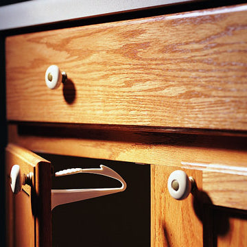 Adhesive Mount Drawer & Cabinet Lock 3 Pack uniq