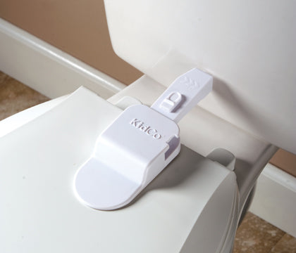 Adhesive Toilet Lock uniq