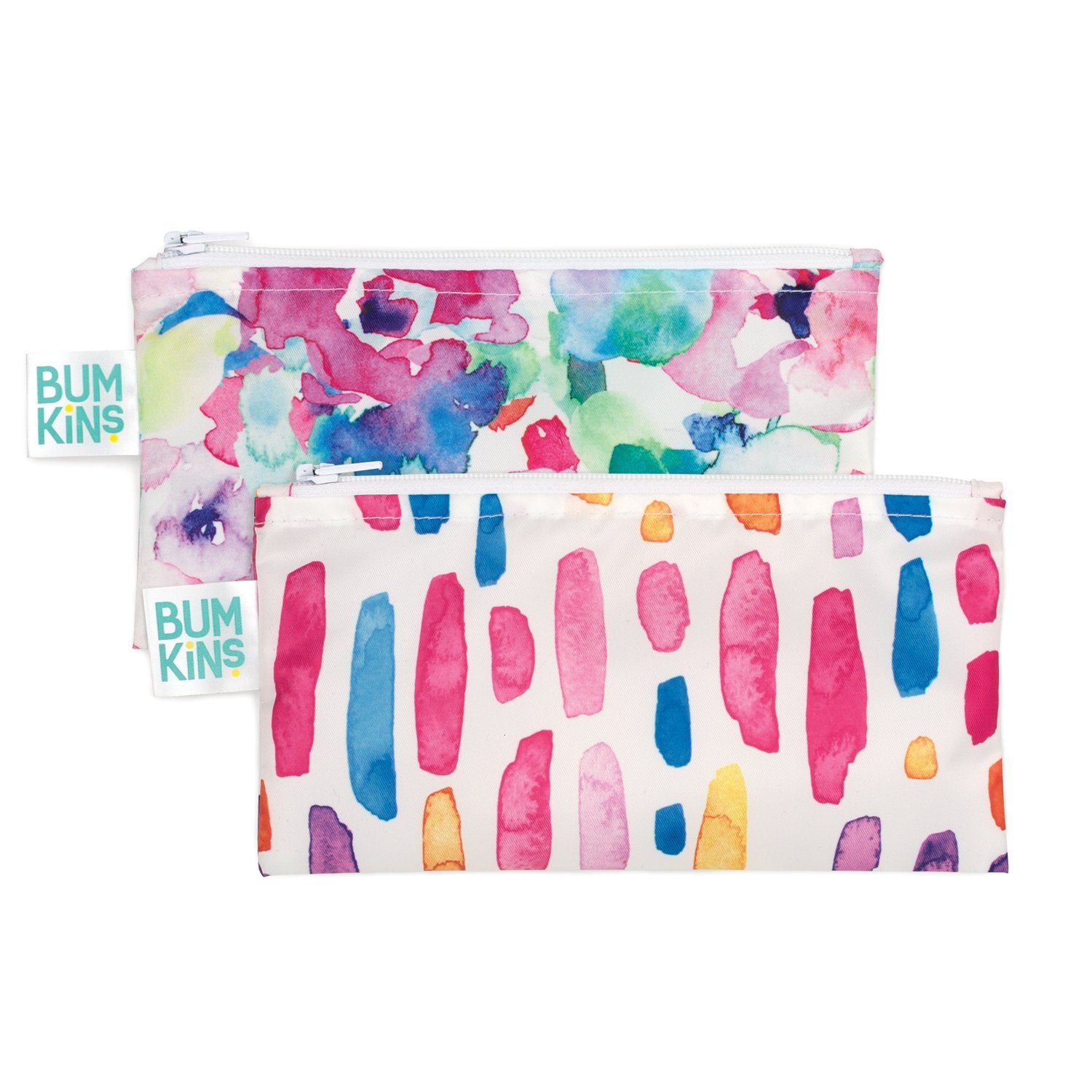 Snack Bag - 2 Pack - Small watercolour