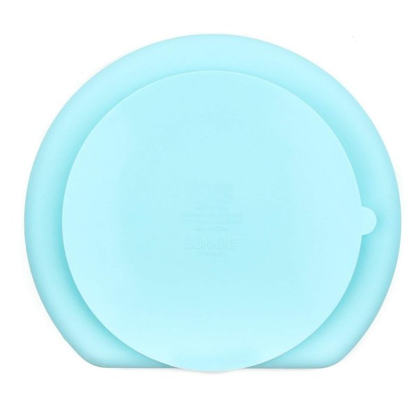 Silicone Grip Dish Blue