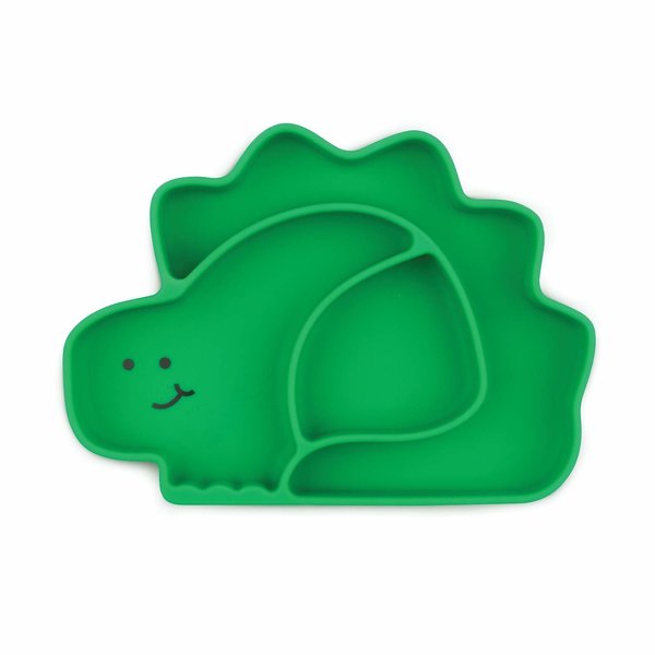 Animal Silicone Grip Dish Dino