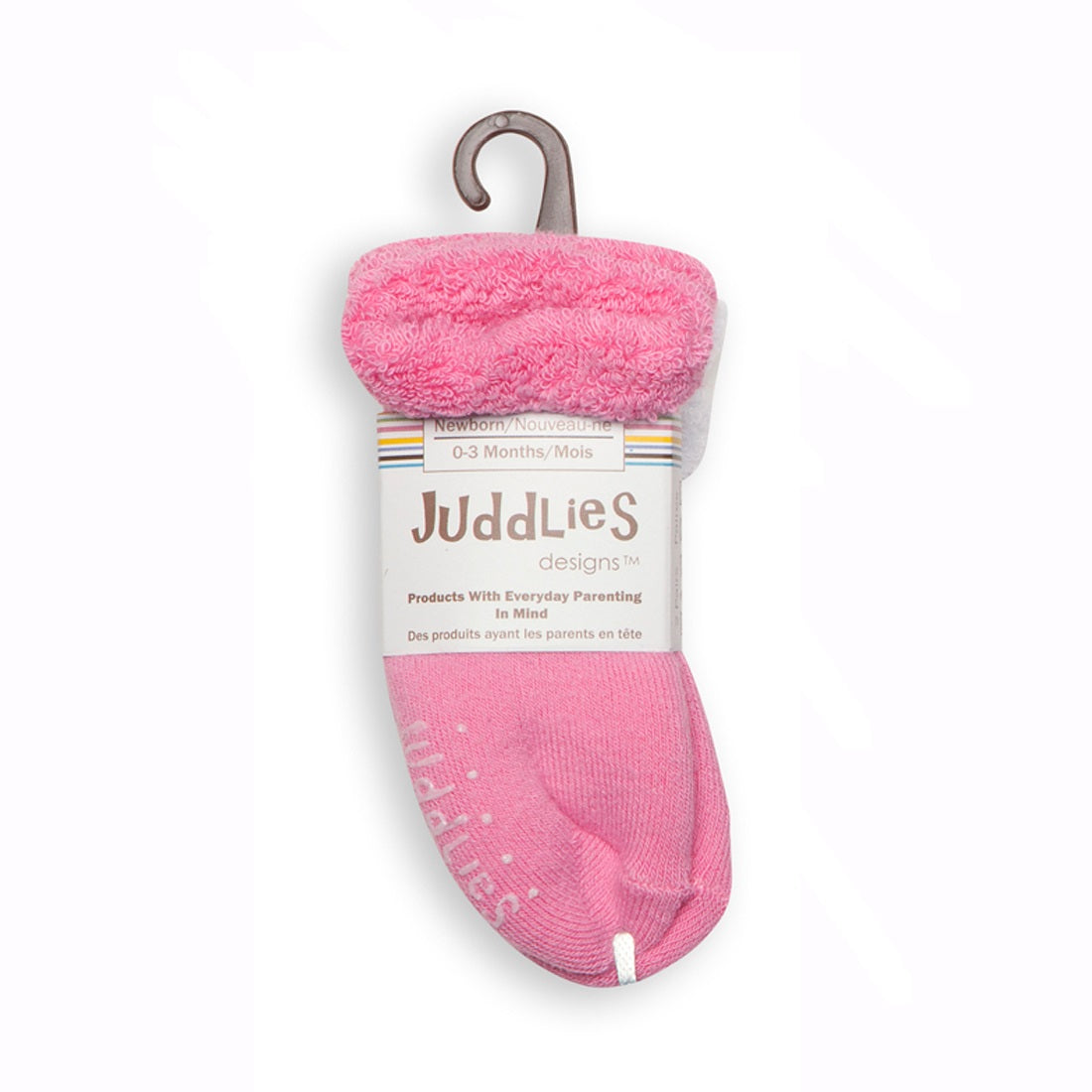 2 Pack Infant Socks pink_white