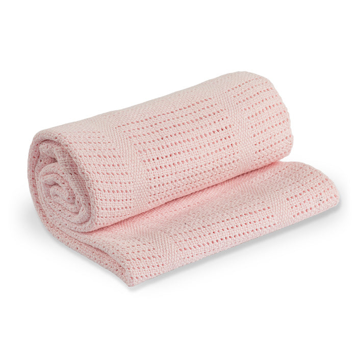 Knit Cellular Blanket