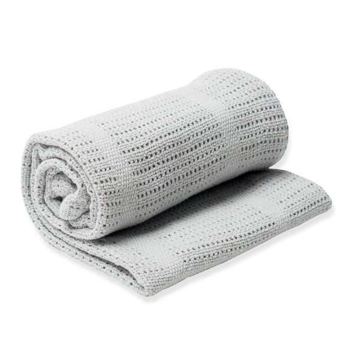 Knit Cellular Blanket