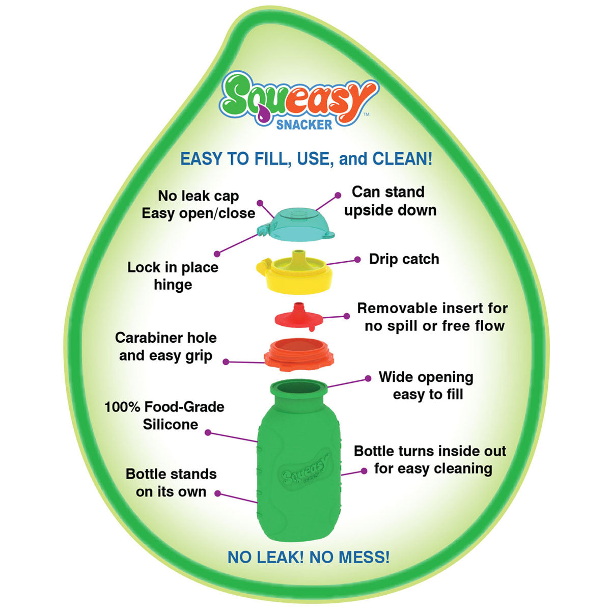 Squeasy Snacker - 6oz