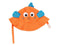 UPF 50+ Sun Hat Fish